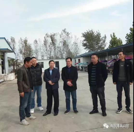 王国奇副局长视察博望生产基地